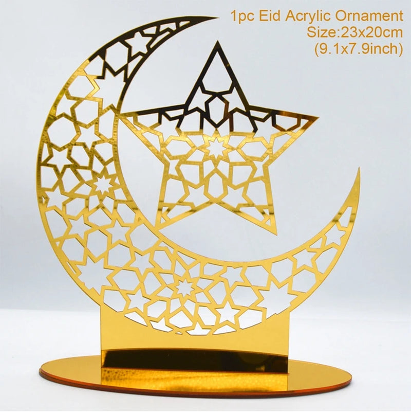EID Night Light EID Mubarak Ramadan Decoration for Home Islam Muslim Party Decor Eid Al Adha Ramadan and Eid Ramadan Kareem