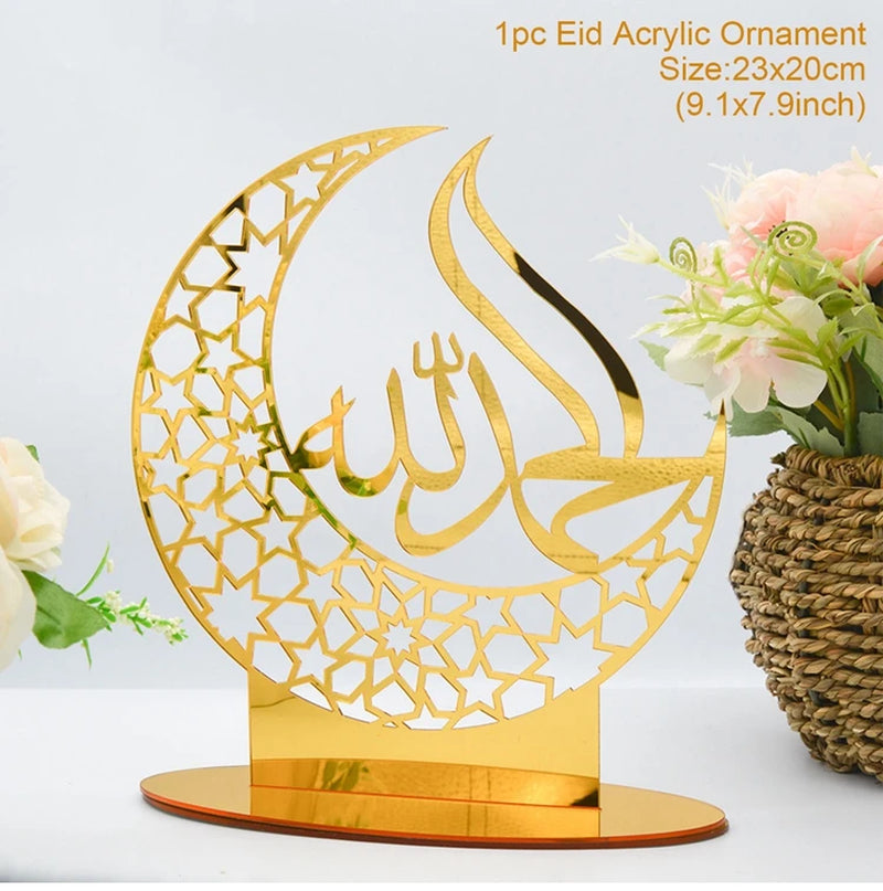 EID Night Light EID Mubarak Ramadan Decoration for Home Islam Muslim Party Decor Eid Al Adha Ramadan and Eid Ramadan Kareem