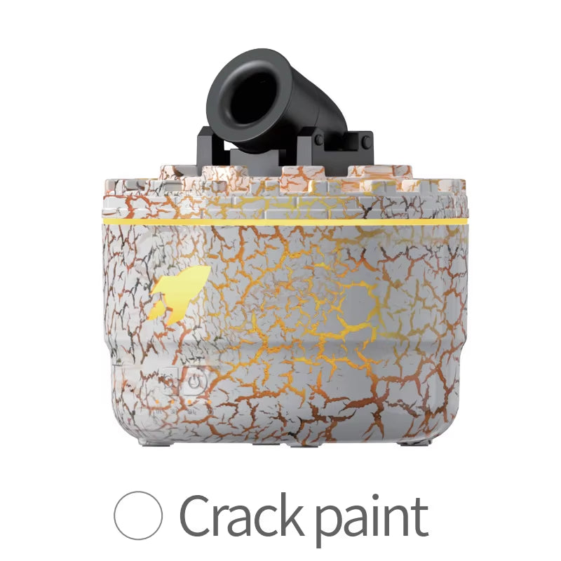 Volcanic Crack Light Cannons Humidifier Essential Oil Diffuser Cannon Blast Aroma Humidifier Aromatherapy Diffuser for Bedroom