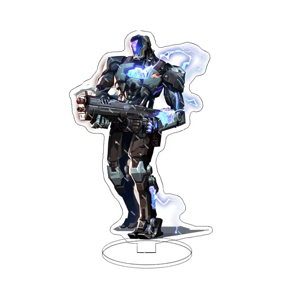 Game Valorant Figures Sage Killjoy Jett Sova Cypher Cosplay Acrylic Stand Model Plate Desk Decor Standing Sign Figure Fans Gifts
