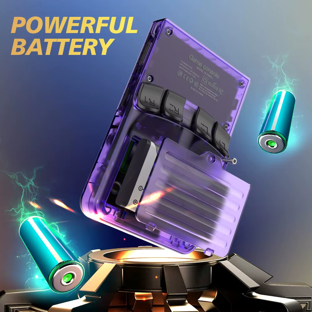 R36XX Retro Game Console Mini Pocket Handheld Game Player 3.5'' IPS Portable Game Consola 128GB Linux