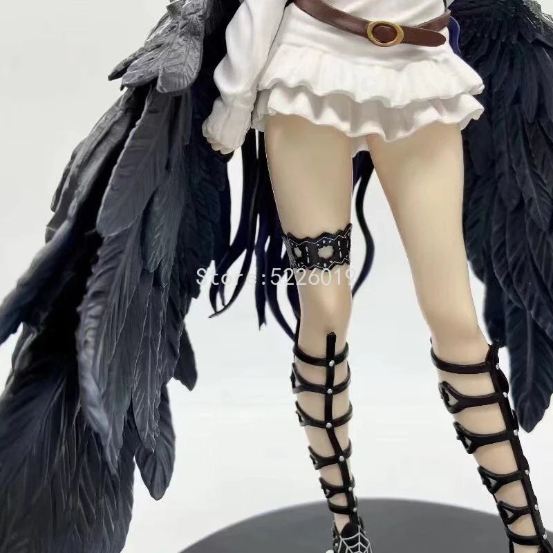Figura de anime Overlord Albedo So-Bin de 21 cm, figura de acción de Overlord III Albedo, figura de Albedo, figura de Ainz Ooal Gown, juguetes
